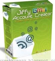 Jiffy Automatic GMail Creator